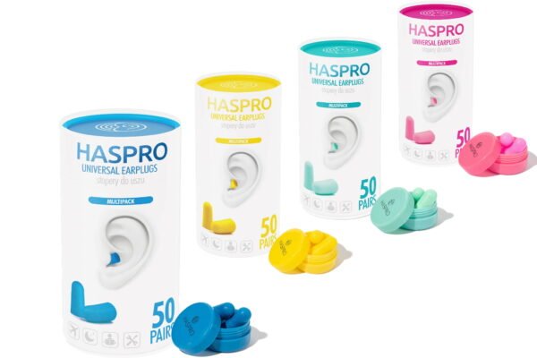 Ausų kištukai HASPRO MULTI10 MINT, 10 porų - Image 22