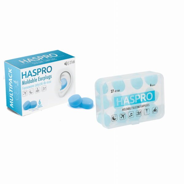 HASPRO silikoniniai ausų kištukai (27dB) - 6 poros - Image 27