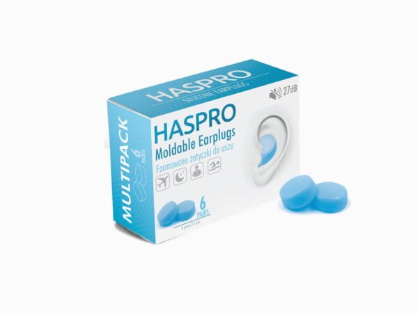HASPRO silikoniniai ausų kištukai (27dB) - 6 poros - Image 25