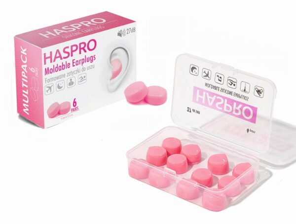 HASPRO silikoniniai ausų kištukai (27dB) - 6 poros - Image 15