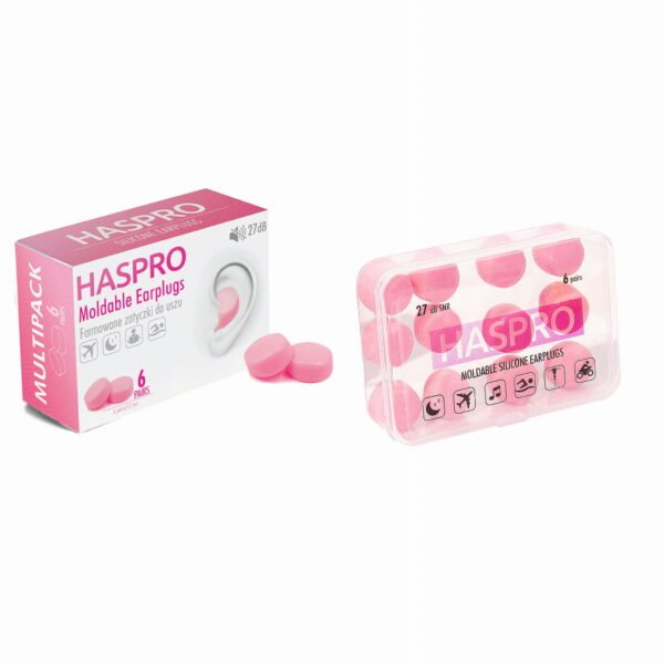 HASPRO silikoniniai ausų kištukai (27dB) - 6 poros - Image 21