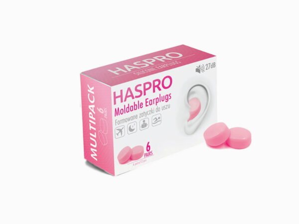 HASPRO silikoniniai ausų kištukai (27dB) - 6 poros - Image 19