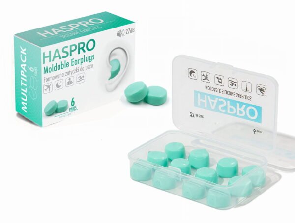 HASPRO silikoniniai ausų kištukai (27dB) - 6 poros - Image 10