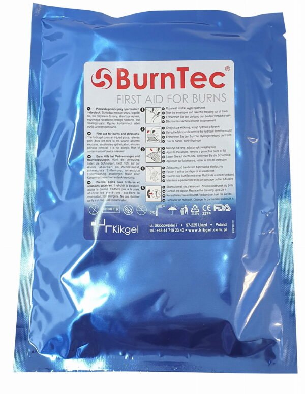Hidrogeliniai Tvarsčiai nuo nudegimų BurnTec - Image 8