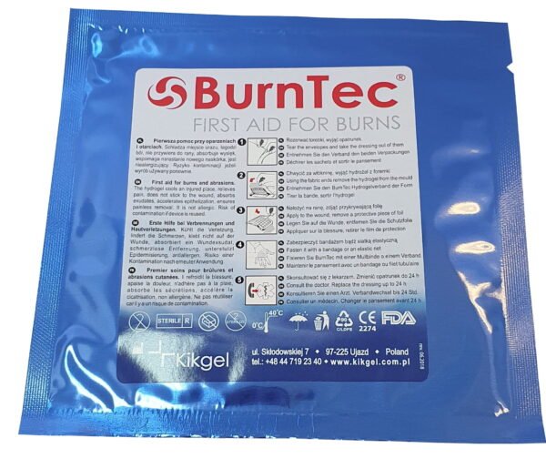 Hidrogeliniai Tvarsčiai nuo nudegimų BurnTec - Image 12