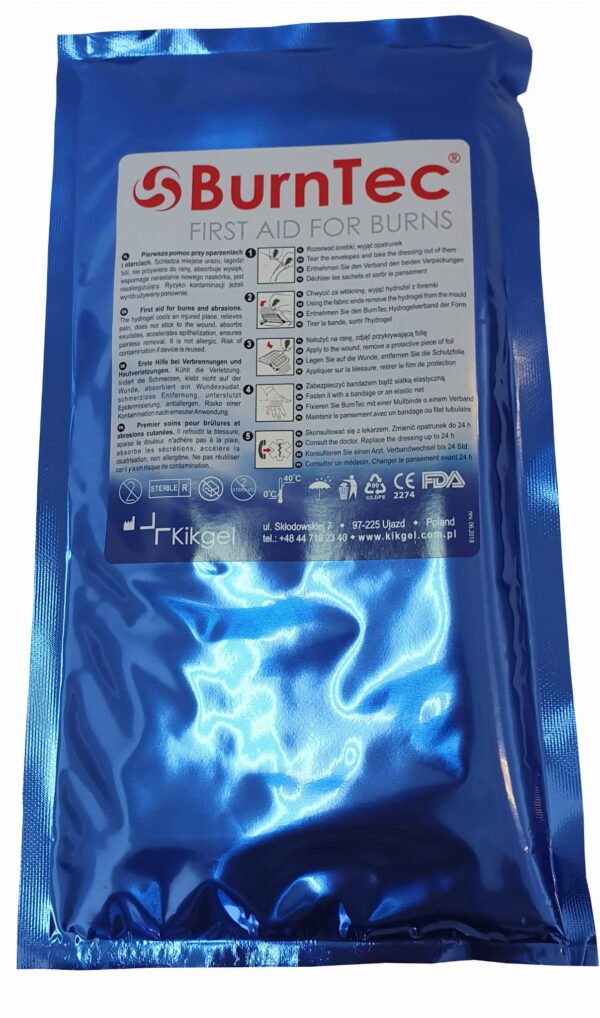 Hidrogeliniai Tvarsčiai nuo nudegimų BurnTec - Image 6