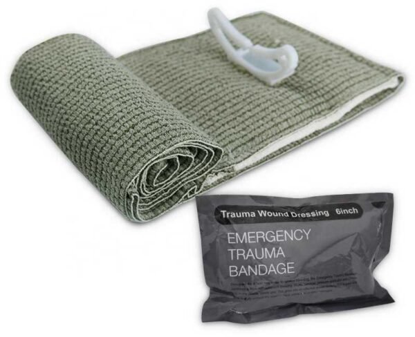Sterilus spaudžiamasis tvarstis su plastikiniu spaudžiamuoju elementu ir dvigubu steriliu padu - Image 4
