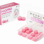 Haspro silikoniniai ausu kistukai 27db 6 poros.roziniai militra 3