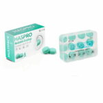 Haspro silikoniniai ausu kistukai 27db 6 poros.zali militra.3 jpg 3