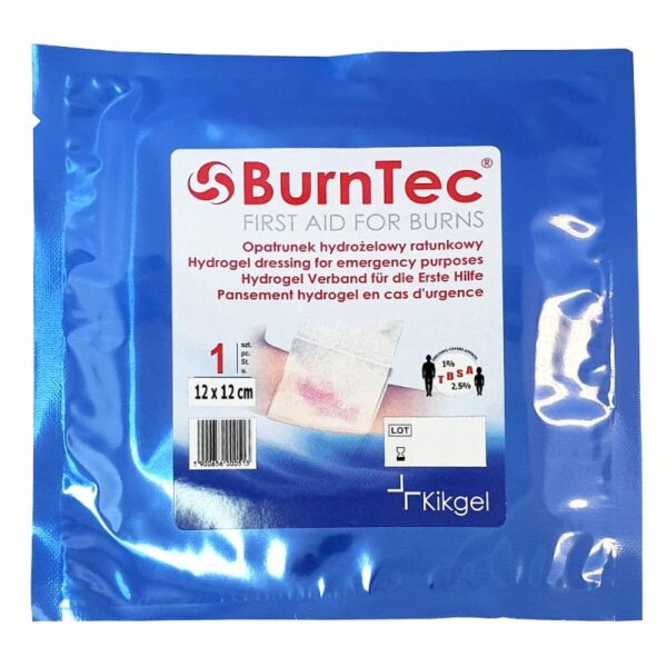Hidrogeliniai Tvarsciai Nuo Nudegimu Burntec.12x12cm