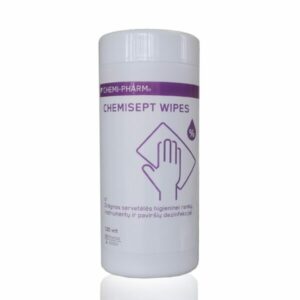 Serveteles Instrumentu Ir Pavirsiu Dezinfekcijai 100 Vnt. Chemisept Wipes