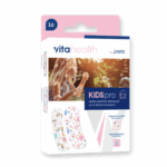 Vaikiški spalvoti pleistrai su piešinėliais, 16 vnt. rinkinys“