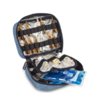 Ampuliaras Phial melynas iš vidaus