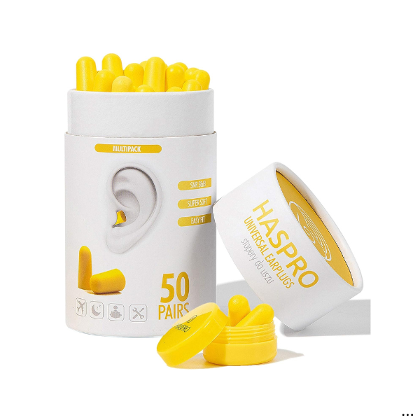 Ausų kištukai HASPRO TUBE50 50 porų