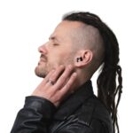 HASPRO Universal juodi ausų kištukai dėvimi kasdien