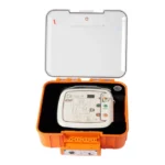 Atidarytas CoreTrek dėklas su iPAD CU-SP1 defibriliatoriumi